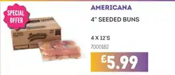 Bestway Americana seeded buns offer