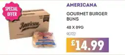 Bestway Americana gourmet burger buns offer