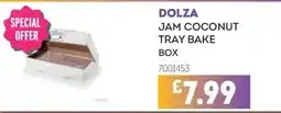 Bestway Dolza jam coconut tray bake box offer