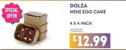 Bestway Dolza mini egg cake offer