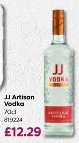 Bestway Jj artisan vodka offer