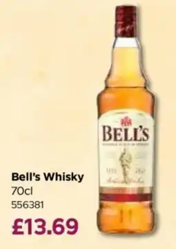 Bestway Bell's Whisky offer
