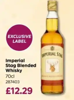 Bestway Imperial Stag Blended Whisky offer