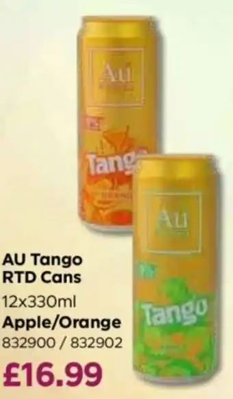 Au tango rtd cans
