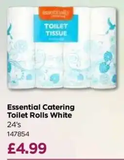 Bestway Essential Catering Toilet Rolls White offer