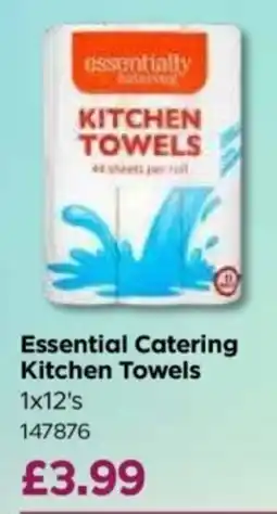 Bestway Essential Catering Kitchen Towels offer