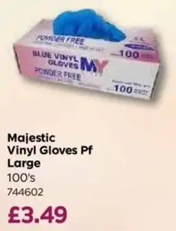 Bestway Majestic vinyl gloves pf offer