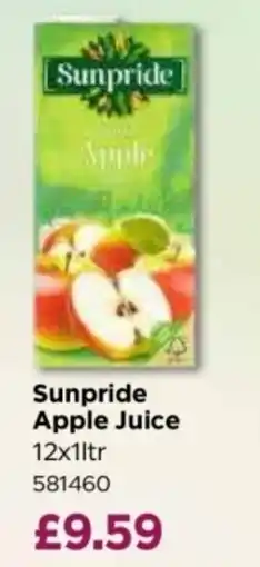Bestway Sunpride apple juice offer