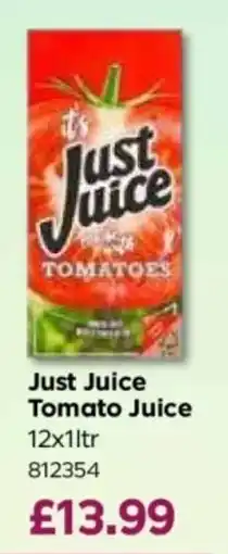 Bestway Just Juice Tomato Juice offer