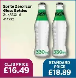 Bestway Sprite Zero Icon Glass Bottles offer