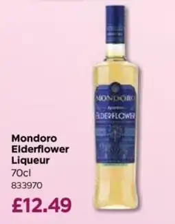 Bestway Mondoro elderflower liqueur offer