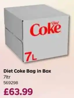 Bestway Diet Coke Bag in Box offer
