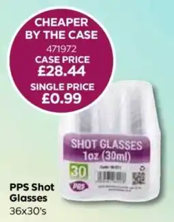 Bestway Pps Shot Glasses offer