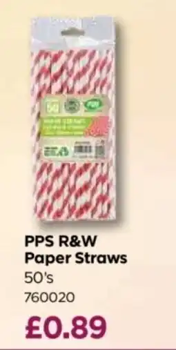 Bestway Pps R&W Paper Straws offer