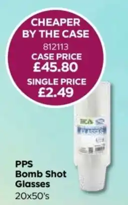 Bestway Pps Bomb Shot Glasses offer