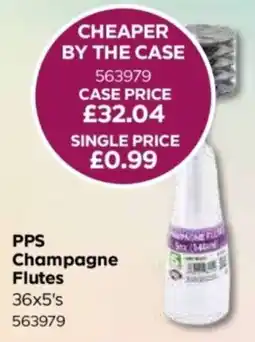 Bestway PPS Champagne Flutes offer