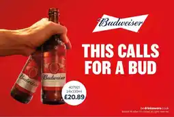 Bestway Budweiser offer