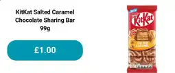 Poundland KitKat salted caramel chocolate sharing bar offer