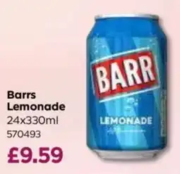 Bestway Barrs lemonade offer