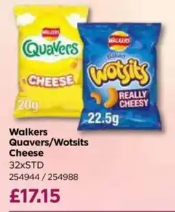 Bestway Walkers Quavers/Wotsits Cheese offer