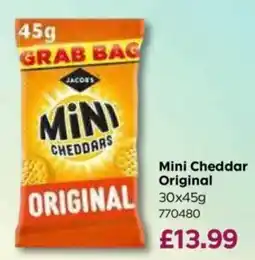 Bestway Jacobs mini cheddars original offer
