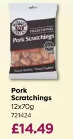 Bestway Mickledale pork scratchings offer