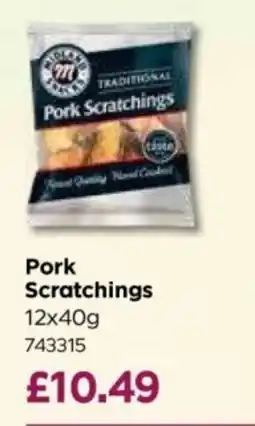Bestway Mccain traditional pork scratchings offer
