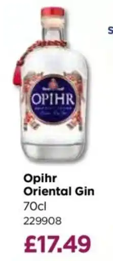 Bestway Opihr oriental gin offer