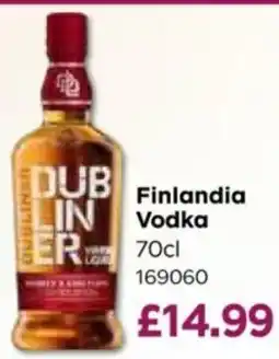 Bestway Finlandia Vodka offer