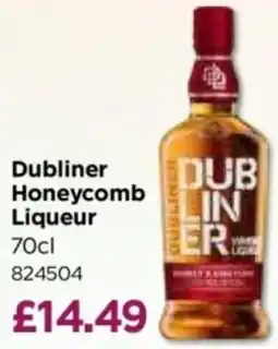 Bestway Dubliner honeycomb liqueur offer