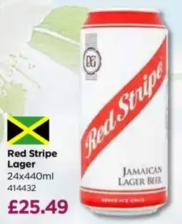 Bestway Red Stripe lager offer