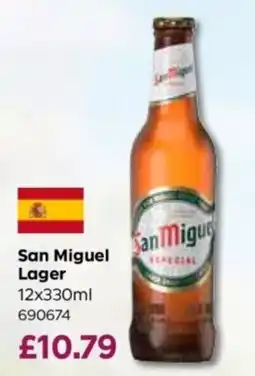 Bestway San Miguel lager offer
