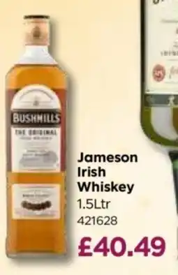 Bestway Jameson Irish Whiskey offer