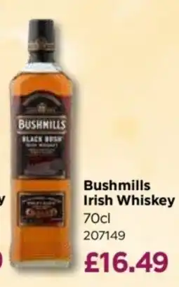 Bestway Bushmills Irish Whiskey offer