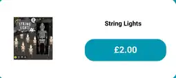 Poundland Spooked string lights offer