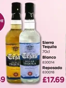 Bestway Teja Tejas Sierra Tequila offer