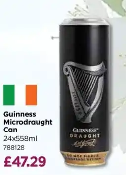Bestway Guinness microdraught can offer