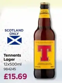 Bestway Tennents lager offer