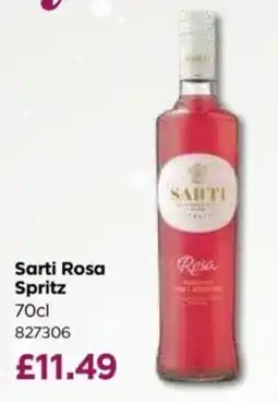 Bestway Sarti rosa spritz offer