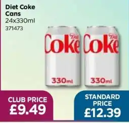 Bestway Diet Coke Cans offer