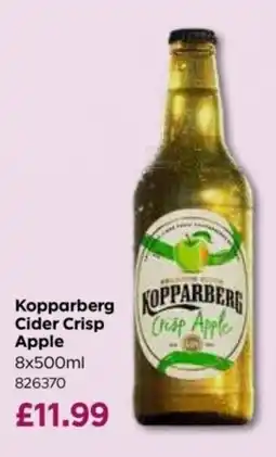 Bestway Kopparberg cider crisp apple offer