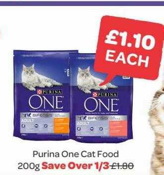 Spar Purina One Cat Food offer