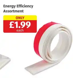 Aldi Energy Efficiency Assortment offer