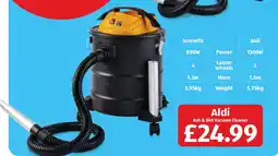 Aldi Aldi Ash & Dirt Vacuum Cleaner offer