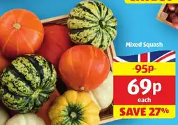 Aldi Mixed Squash offer