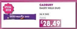 Bestway CADBURY DAIRY MILK DUO offer