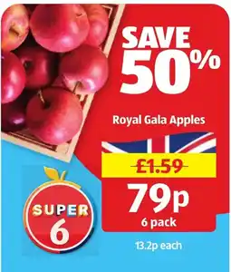 Aldi Royal Gala Apples offer