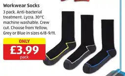 Aldi Workwear Socks offer