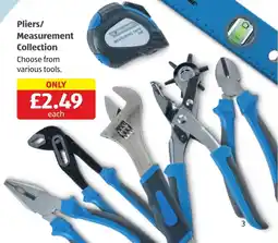 Aldi Pliers/ Measurement Collection offer
