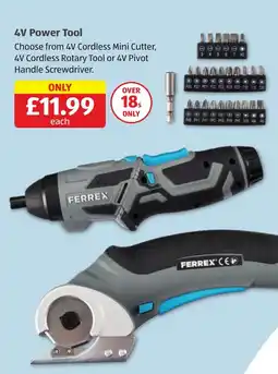 Aldi 4v power tool offer